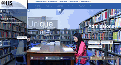Desktop Screenshot of iisuniv.ac.in